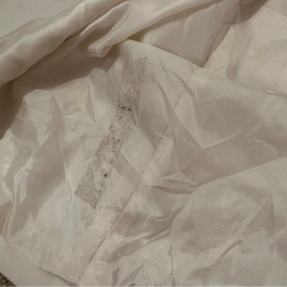 RTR Marina Moscone Collective Cream Long Wrap Vest Coat Sz M - Picture 8 of 16